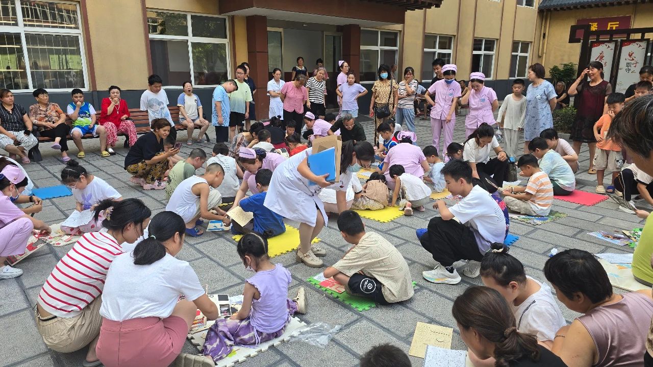 【呵护童心 医路相伴】河南誉美肾病医院为小患者举办暑期童趣活动