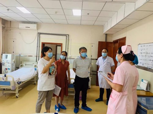 坚持中医 突显专科优势 鹤壁市卫健委医生组对我院“双核心及市专科”工作进行考核评价