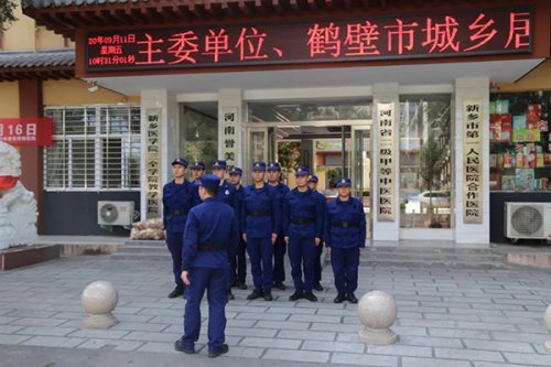 全力消除安全隐患 ,淇县消防大队到我院开展消防检查